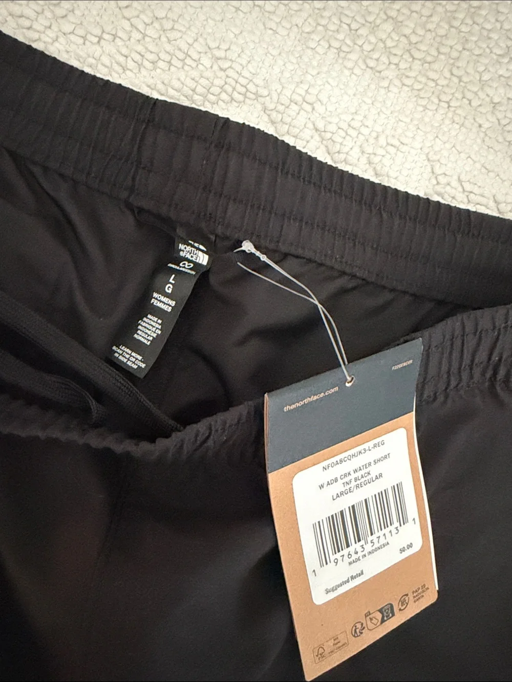 The North Face Men's Black Athletic Running Shorts